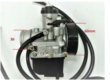 КАРБЮРАТОР DELLORTO VHST 28 Universal 125 2T TUNING