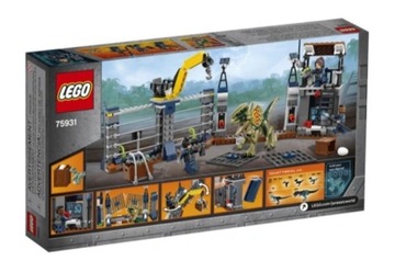 LEGO 75931 НАПАДЕНИЕ ДИЛОФОЗАВРЫ НА ПОСТ
