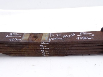 VOLVO FL6 00-06 ПЕРЕДНЯЯ ПРУЖИНА 6 ЛИСТ 10 СМ