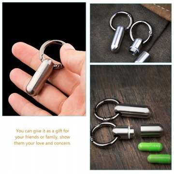 Кошелек-брелок-кошелек-мини-органайзер для лекарств