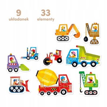 ЧуЧзу. Прогрессивные головоломки. Транспортные средства на строительной площадке