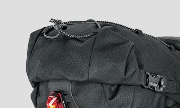 Сумка на велосипедное сиденье Topeak Loader Backloader черная 10л