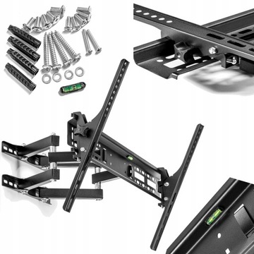 РЕГУЛИРУЕМОЕ КРЕПЛЕНИЕ ДЛЯ ТЕЛЕВИЗОРА ВЕШАЛКА ДЛЯ ТЕЛЕВИЗОРА 32–70 ФУТОВ