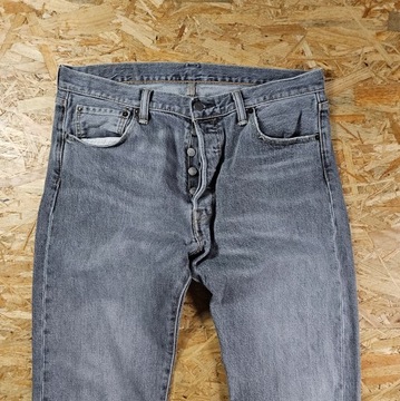 Spodnie Jeansowe LEVIS 504 Błękitne Męskie Slim Dżins Denim 28x32 NOWE