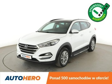 Hyundai Tucson III SUV 1.7 CRDI 115KM 2015 Hyundai Tucson 1.7 CRDi Panorama Nawigacja