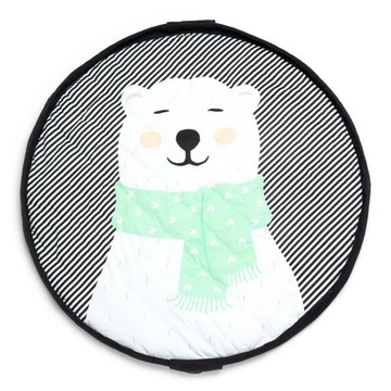 Play & Go - Mata i worek na zabawki 2w1 Soft - Miś Polarny