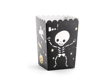 Pudełko na popcorn Halloween- 6 szt