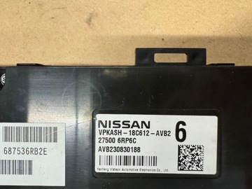 NISSAN X-TRAIL 4 IV T33 PANEL KLIMATIZACE 27500-6RN0C ORIGINÁLNÍ