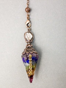 WISIOREK WAHADŁO ORGONIT RADIESTEZYJNE AGAT TURKUS DOBRE SAMOPOCZUCIE