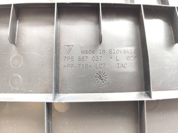 PORSCHE CAYENNE II 7P5 BOCZEK BAGAŻNIKA LEWY 7P5867037