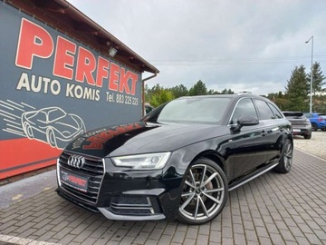 Audi A4 B9 Avant 2.0 TDI 190KM 2017 Audi A4 S Line Panorama Navi Klimatronik Full LED