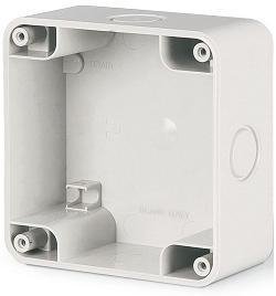 Puszka instalacyjna natynkowa 1 moduł 95x95 Scame