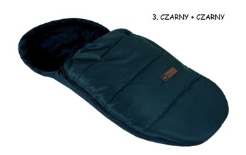 BabyLux śpiworek śpiwór do wózka K26 z futerkiem 90cm NR 3