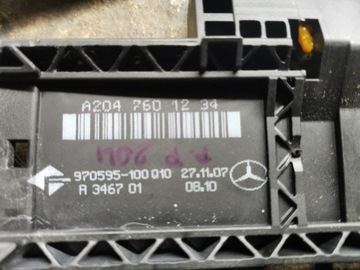 KLIKA DVEŘE PRAVÝ PŘEDNÍ KEYLESS MERCEDES W204 C775 A2047601234 A2047600520