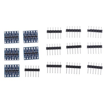 5 szt. IIC I2C Konwerter poziomu Dwukierunkowy moduł 5 V do 3 V dla