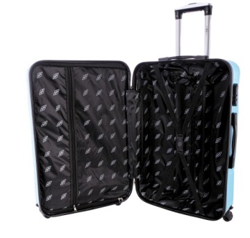 БОЛЬШОЙ ЖЕСТКИЙ ЧЕМОДАН ДЛЯ БАГАЖА ABS ROSE RED RGL 70L