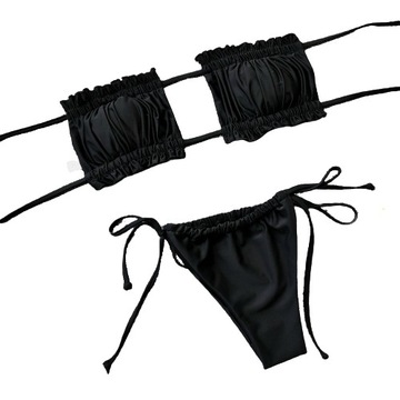 BIKINI STRÓJ KĄPIELOWY PUSHUP STRINGI RÓŻNE KOLORY
