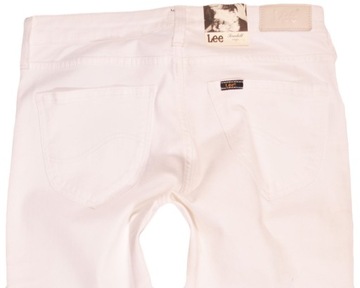 LEE spodnie WHITE skinny regular SCARLETT W25 L31