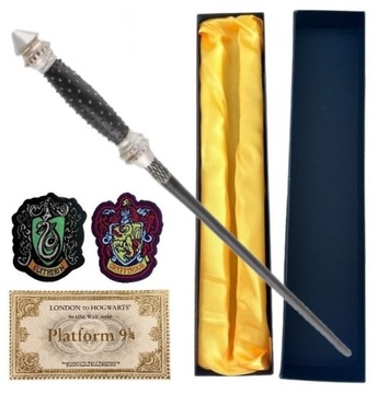 RÓŻDŻKA HARRY POTTER NARCYZA MALFOY METALOWY RDZEŃ BILET HOGWART