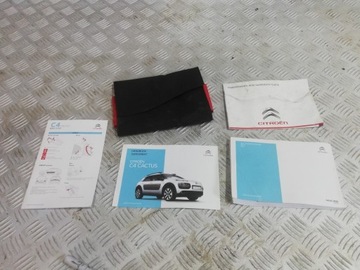 CITROEN CACTUS ETUI KSIAZKA SERWISOWA