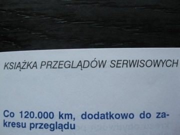Сервисная книжка VW польская PL VW 1998 года оригинал