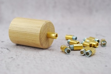 золотой металлический тросовый замок лофт-паук