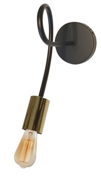 Kinkiet lampa ścienna RETRO Loft Edison Czarny E27