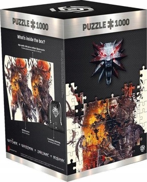 PUZZLE 1000 WIEDŹMIN: MONSTERS, GOOD LOOT