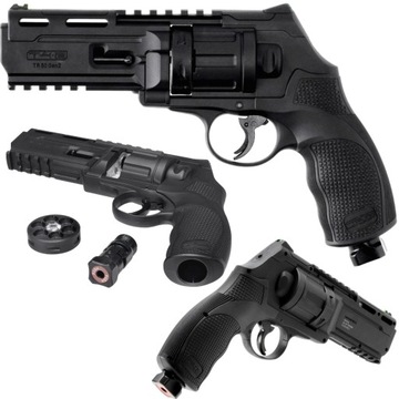 Rewolwer na kule gumowe RAM Umarex T4E HDR 50 Gen 2 CO2 obronny +Vademecum