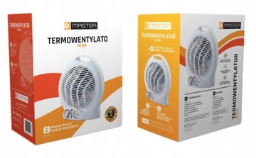 MOCNA FARELKA TERMOWENTYLATOR MIESZKANIOWY 2000W