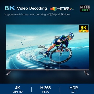ТВ-приставка VONTAR H618 Android12 Allwinner H618 BT4.0 Dual Wi-Fi
