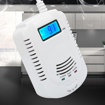 Сигнализация утечки газа с динамиком и световым индикатором.