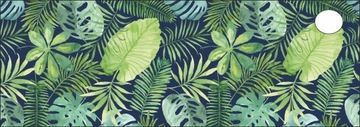 MATA na biurko IKEA micke 142x50 MONSTERA LIŚCIE