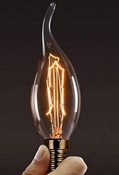 ŻARÓWKA DEKORACYJNA E14 25W EDISON RETRO LOFT