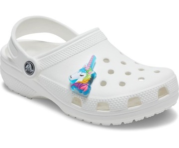 Булавка Crocs Jibbitz для обуви с единорогом