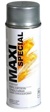 Краска каминная термостойкая, серебро матовое, 400 мл, печь-камин