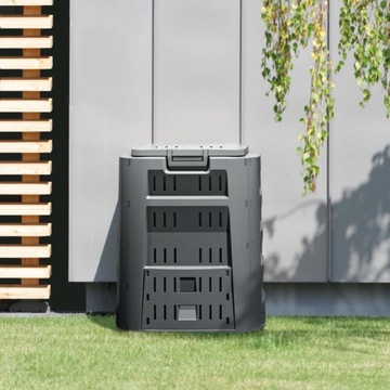 МОРОЗОСТОЙКИЙ КОМПОСТЕР ПРОСПЕРПЛАСТ 320Л УДОБРЕНИЯ