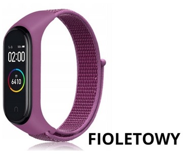 Спортивный ремешок для Xiaomi Mi Band 3/4/5/6/7 НЕЙЛОН ВЫБЕРИТЕ ЦВЕТА