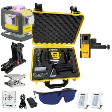 LASER NIVEL CL4D-P FIOLETOWY +CZUJNIK CLS-4 ZESTAW