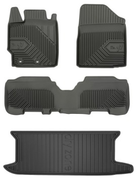 Set 77 Koberce a rohože Toyota Yaris 2 Hatchback 2005-2011 5dveř
