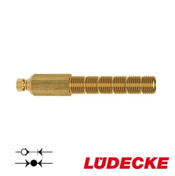 Wtyk regulacja temperatury DN 6 LUDECKE GZ docinany G 1/8
