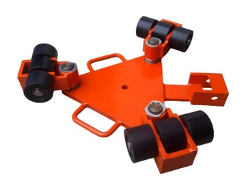 Wózek rotacyjny do transportu maszyn Wr3/9 Rolki