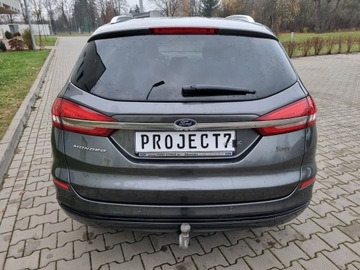Ford Mondeo V Kombi Facelifting 2.0 Hybrid 187KM 2019 FORD MONDEO 2.0 Hybrid Titanium FULL LED Panorama Skóra Mały Przebieg, zdjęcie 3