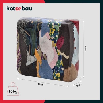 ХЛОПКОВАЯ МАХРОВАЯ ОДЕЖДА 10 КГ ЦВЕТНАЯ ПРОМЫШЛЕННАЯ МАСТЕРСКАЯ ТКАНИ ТРЯПКИ