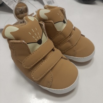 Yo! Buty Niechodki Rzep Lisek Brązowe 0-6 r16