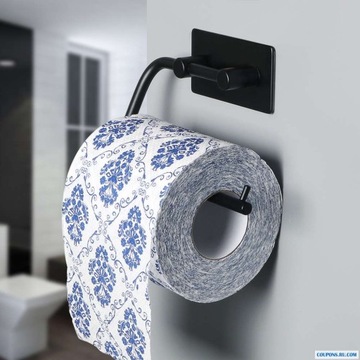 МЕТАЛЛИЧЕСКИЙ ДЕРЖАТЕЛЬ ДЛЯ ТУАЛЕТНОЙ БУМАГИ, ЧЕРНЫЙ LOFT