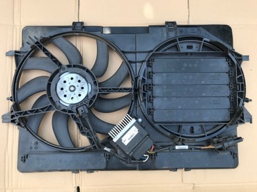 AUDI A4 B8 A5 8T WENTYLATOR CHŁODNIC MODUŁ