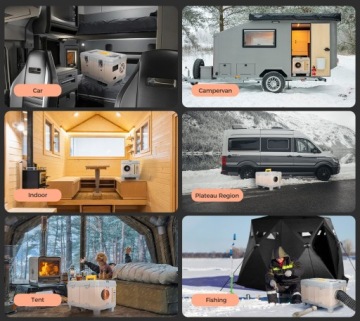 СТОЯНОЧНЫЙ ОТОПИТЕЛЬ 8 КВТ 12V 230V WEBASTO С ВЕНТИЛЯЦИЕЙ И ПУСКОМ/ОСТАНОВКОЙ BT LCD