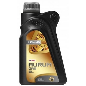 LOTOS AURUM GAS SL 15W40 1L