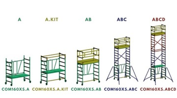Передвижные леса COMPACT XS 160 - 2,60 м FARAONE